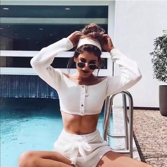 new⋆♡ off shoulder bell sleeve cover up - Picture 4 of 8